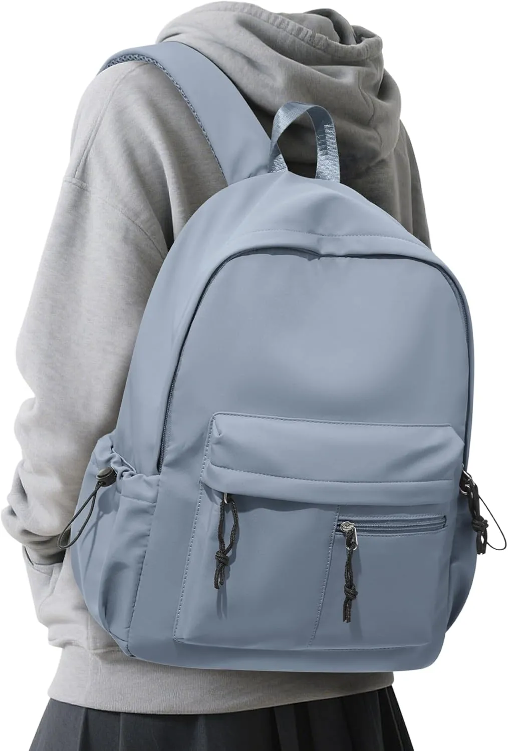 High School Bookbag,Lightweight Backpack,Classical Backpack for Boys Girls,College Laptop Bag, Bluish violet