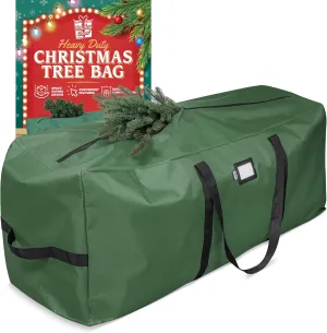 Holiday Cheer Christmas Tree Storage Bag (Green, Fits a 9FT Tree / 2.75M Tree)
