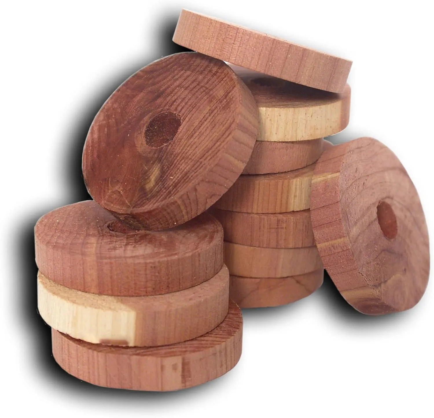 Household Essentials Cedar for Closets Value Accessory Kit, 96 Pieces, Natural