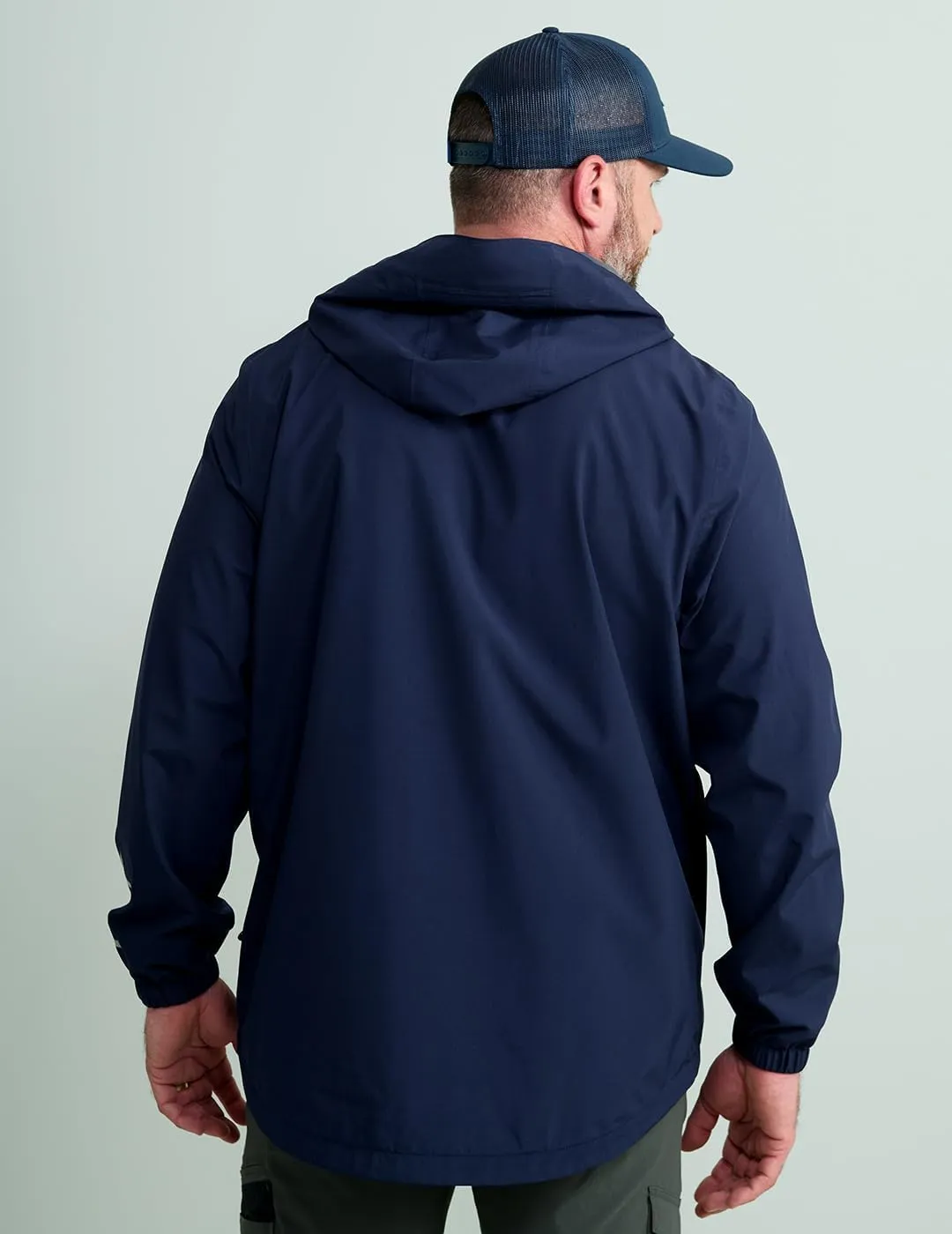 HUK Men's Storm Jacket, Heavy Duty Fishing Rain Coat