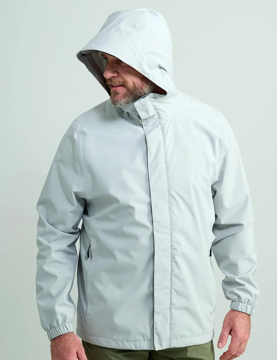 HUK Men's Storm Jacket, Heavy Duty Fishing Rain Coat
