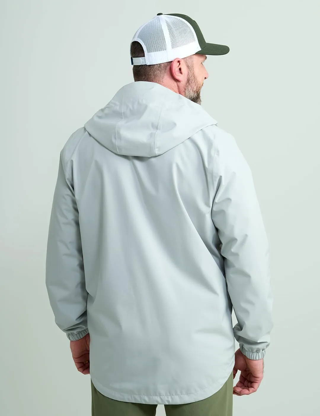 HUK Men's Storm Jacket, Heavy Duty Fishing Rain Coat