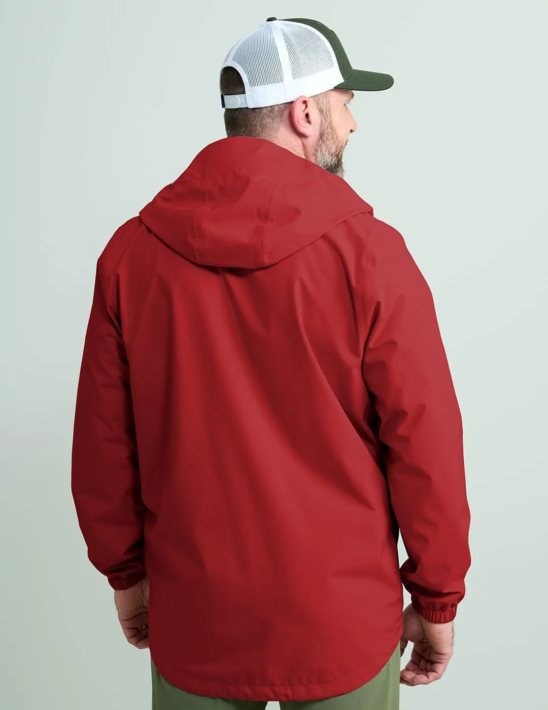 HUK Men's Storm Jacket, Heavy Duty Fishing Rain Coat