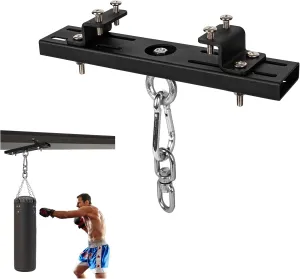 I Beam Clamp Heavy Bag Mount,Heavy Duty Steel I Beam Hanger,Punching Bag Hanger for Boxing Training