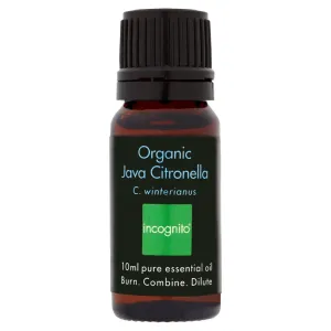 Incognito Organic Citronella Oil Insect Repellent 10ml