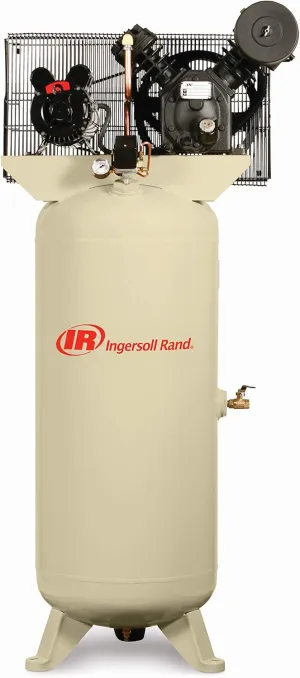 Ingersoll Rand 2340L5-V 5 hp Type 30 2 Stage Reciprocating Compressor