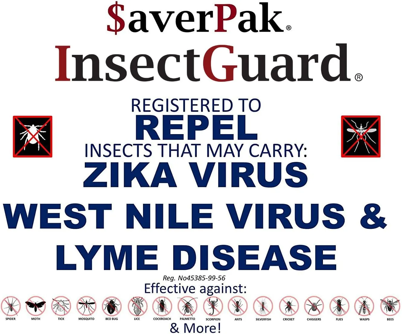 InsectGuard Permethrin Mosquitoes, Ticks and Flies Repellent & Insecticide Spray Quart (32oz)