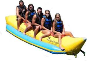 Island Hopper 5 Passenger Inline Heavy Recreational Banana Boat Towable Tube