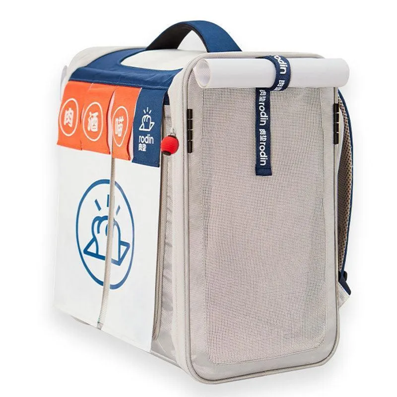 Japanese Style Cat carrier Backpack Expandable Bag