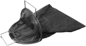 JCS 17x28 Mesh Catch Bag – Galvanized Wire Handle, Heavy-Duty Mesh, Large Capacity for Lobster Catching & Spearfishing
