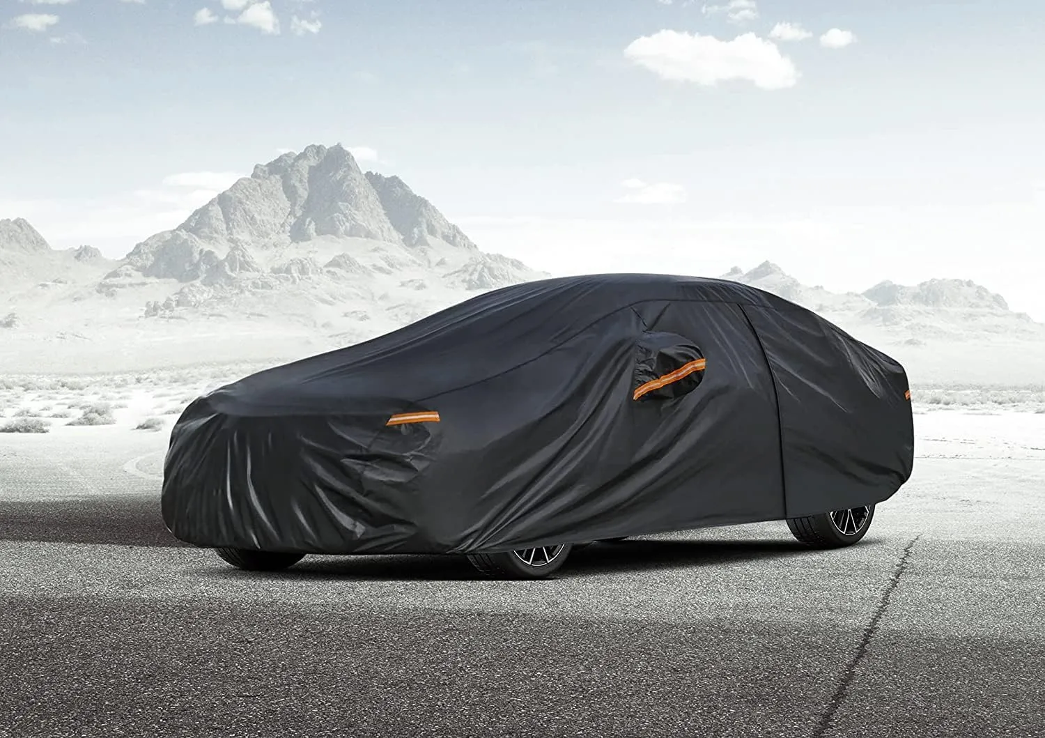 Kayme 7 Layers Sedan Car Cover Custom Fit Honda Insight (2019-2022) Waterproof All Weather for Automobiles, Full Exterior Covers Sun Rain Protection UV Protection （Deliver About 3-10 Days）