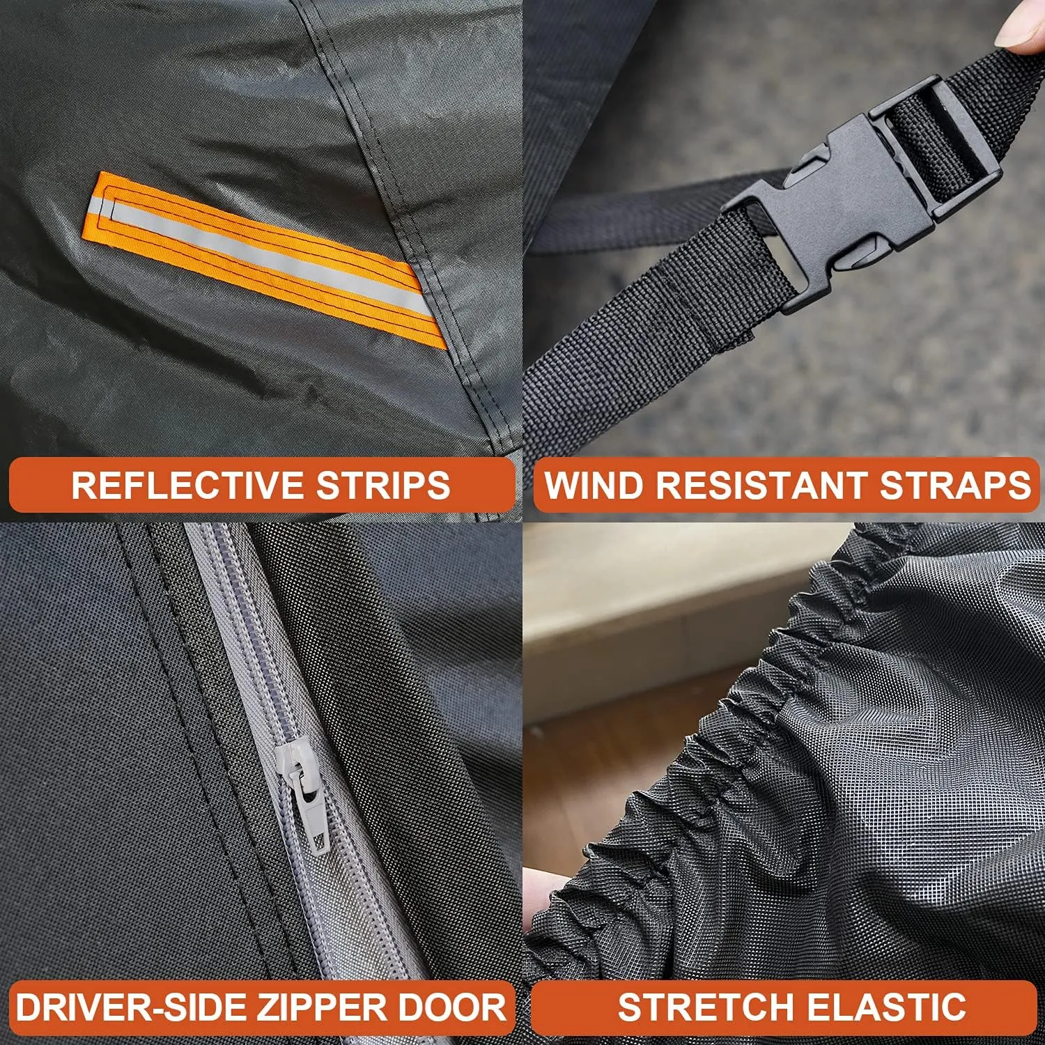 Kayme 7 Layers Sedan Car Cover Custom Fit Honda Insight (2019-2022) Waterproof All Weather for Automobiles, Full Exterior Covers Sun Rain Protection UV Protection （Deliver About 3-10 Days）