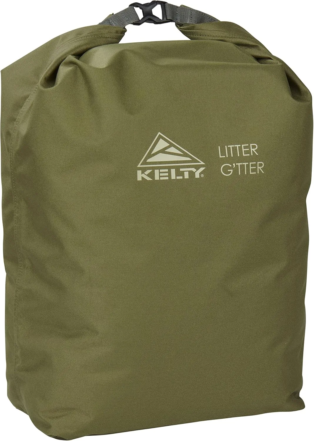 Kelty Litter G’tter Reusable Heavy Duty Garbage Bag and Carry Sack for Firewood, Cans, and Campsite Trash – Puncture   Water Resistant Fabric, Roll Top, 30L Capacity
