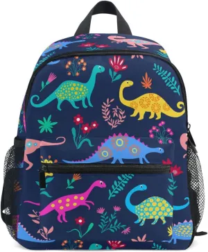 Kids Backpack Dinosaurs Cute Kids Pattern Todder Backpack Lightweight Preschool Kindergarten Book Bag Practical and Durable Daycare Bag for Travel,Toys