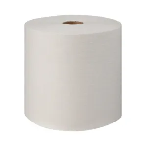 Kimberly Clark 50606 Scott Hard Roll Paper Towels, 8" x 600', White, Poly-Bag Protected (1 Individual Roll)
