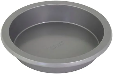KitchenAid 9in Nonstick Aluminized Steel Round Cake Pan, Contour Silver