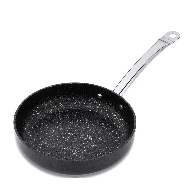 Korkmaz Proline Volkanit Nero Fry pan, Nonstick Omelette Pan (10.2" x 2.2")