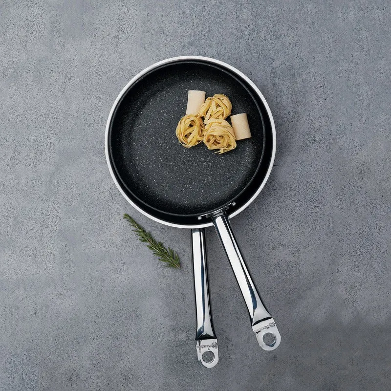 Korkmaz Proline Volkanit Nero Fry pan, Nonstick Omelette Pan (10.2" x 2.2")