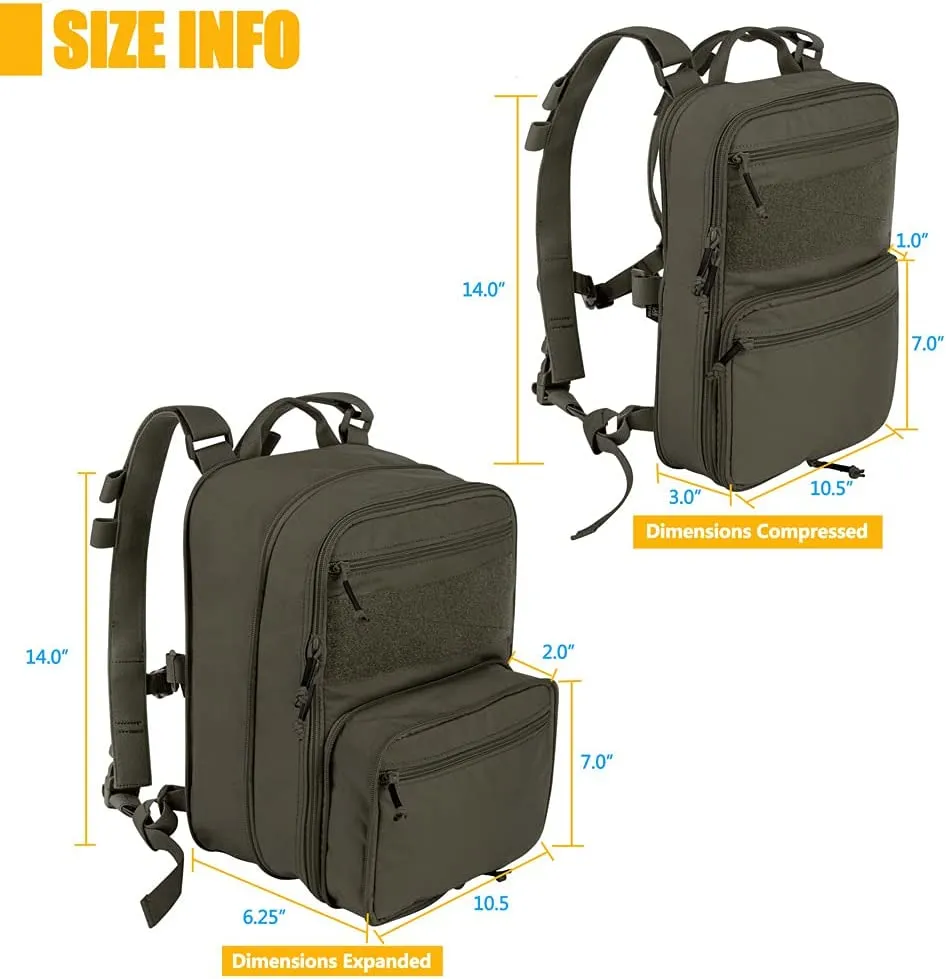 KRYDEX Tactical Expandable Backpack
