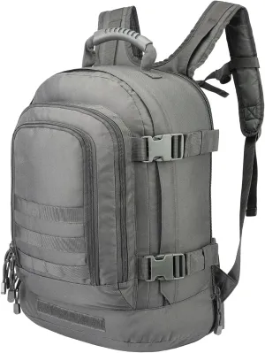 Large Tactical Expandable Backpack 39L-64L Military Bug Out Bag With Waist Strap