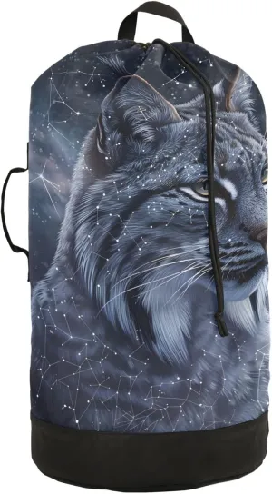 Laundry Bag Backpack Waterproof Beach Bag Clothes Hamper Bag Maine Large for Travel Camping Hiking Foldable Lightweight