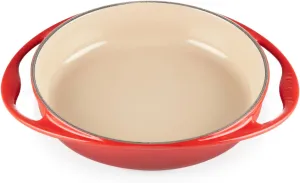 Le Creuset Enameled Cast Iron Tatin Dish, 2 Quart, Cerise