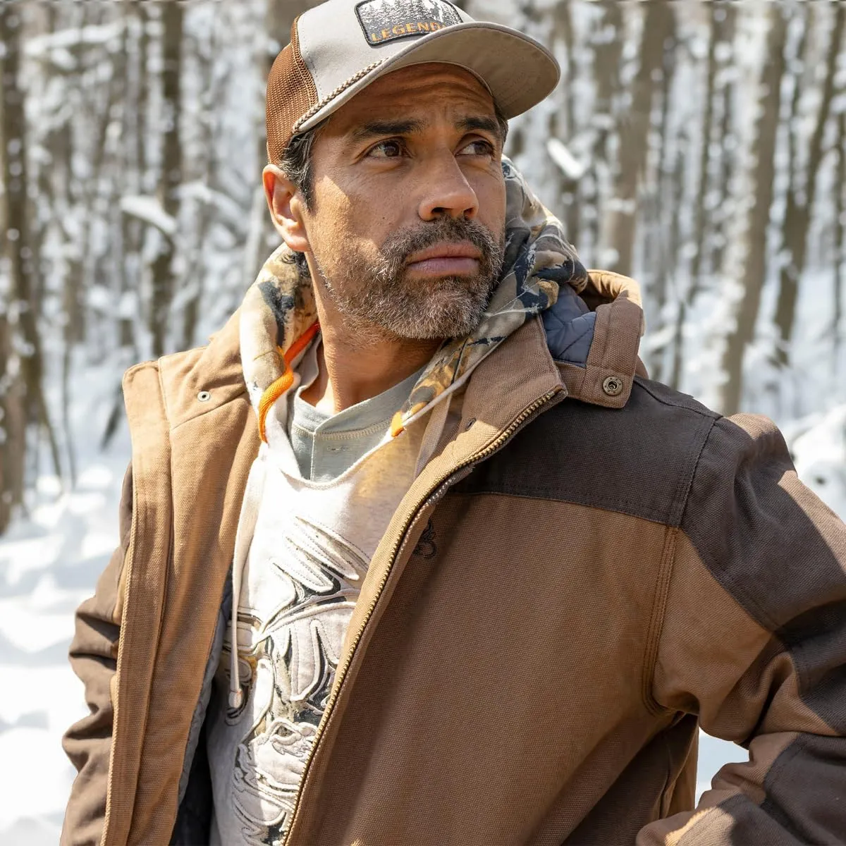 Legendary Whitetails Men's Canvas Cross Trail Workwear Coat
