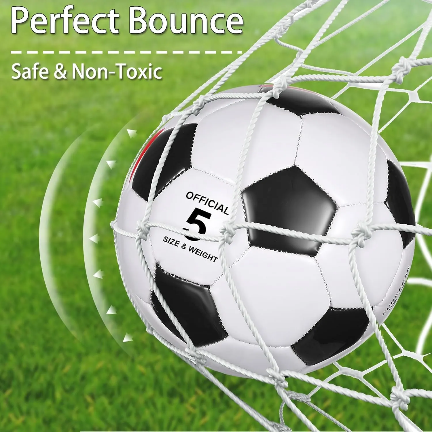 Libima 13 Pcs Soccer Ball Bulk 10 Pcs Official Size 5 Soccer Ball with 2 Pump and Carry Bag Indoor Outdoor Training Game Sport Gift for Youth Adult Back to School