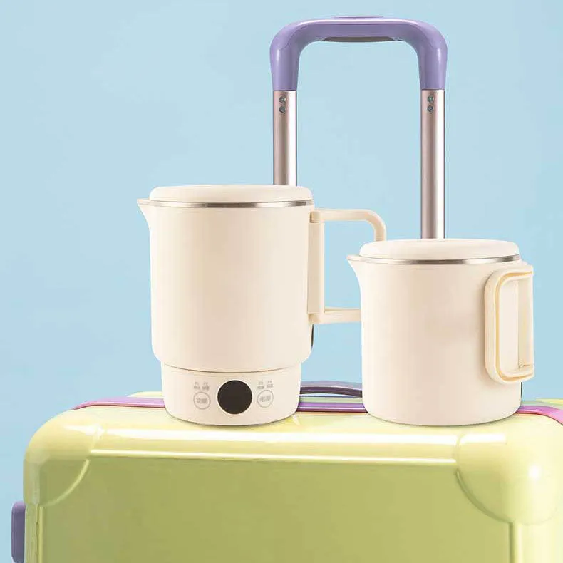 🔥Limited time 58% off🔥Multifunctional Portable Stainless Steel Folding Electic Kettle