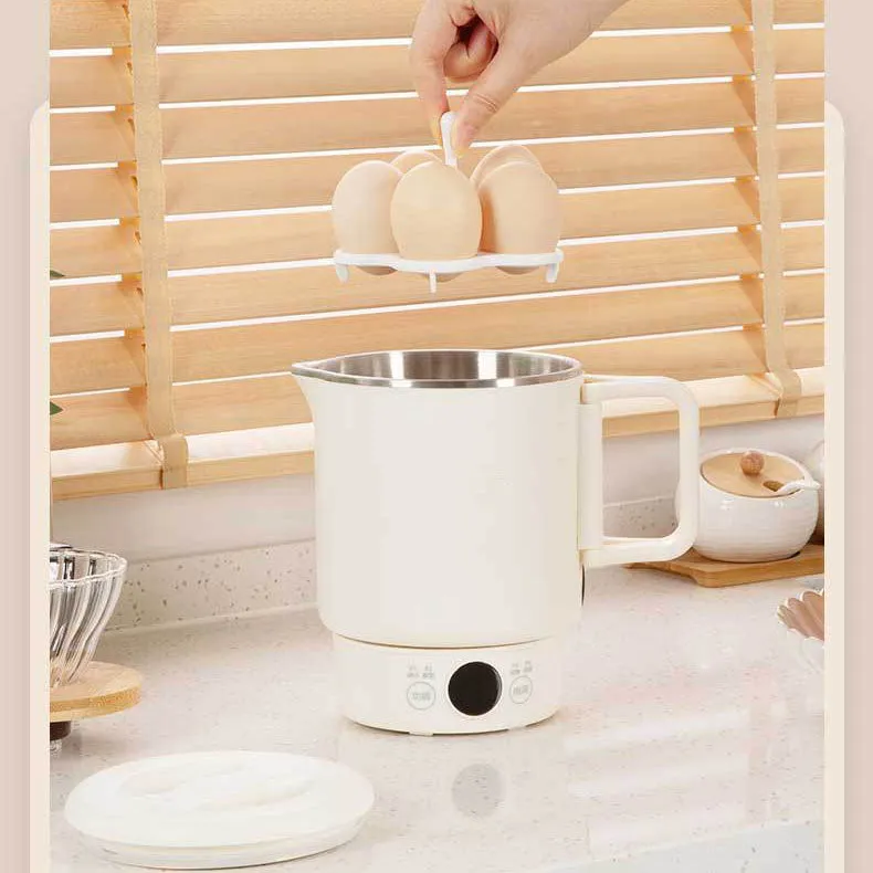 🔥Limited time 58% off🔥Multifunctional Portable Stainless Steel Folding Electic Kettle