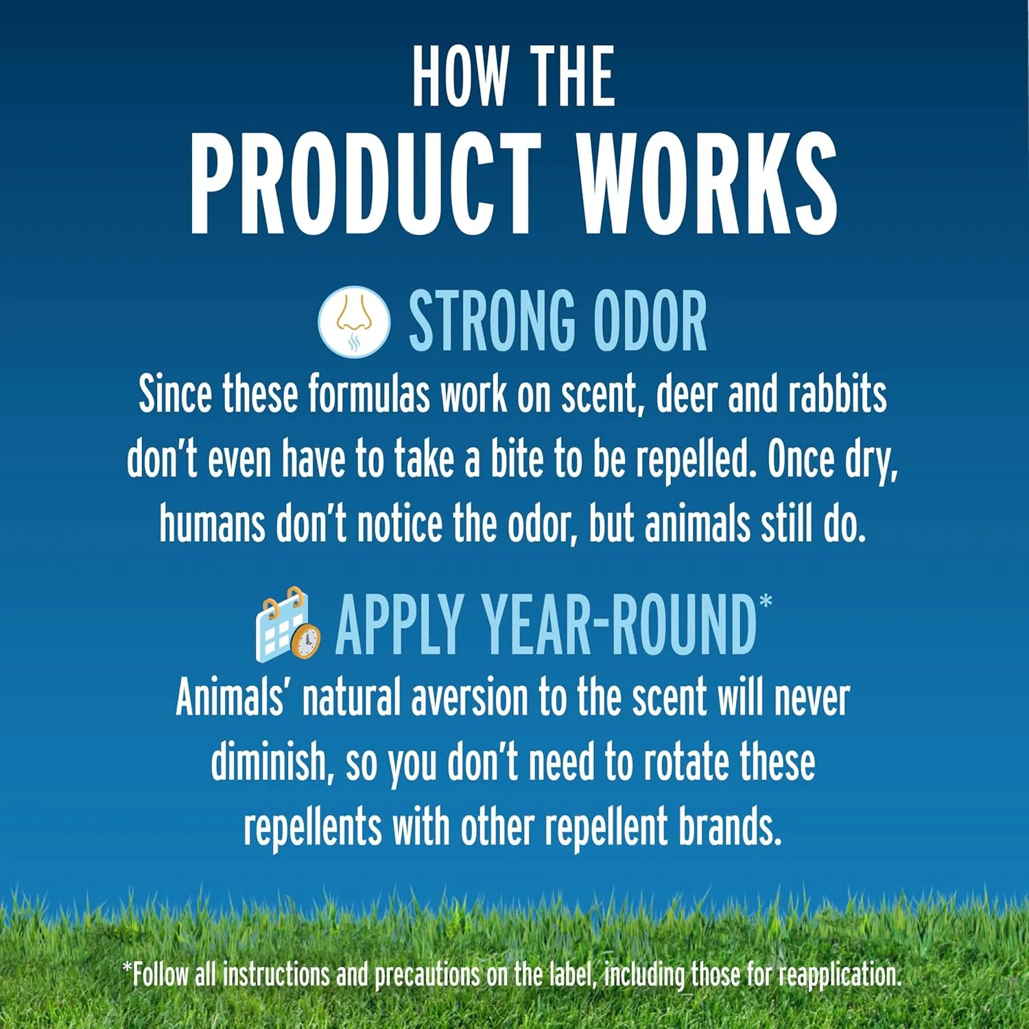 Liquid Fence Deer And Rabbit Repellent Ready-To-Use 1 Gallon, Apply Year-Round, 1 Gallon, 2 Pack