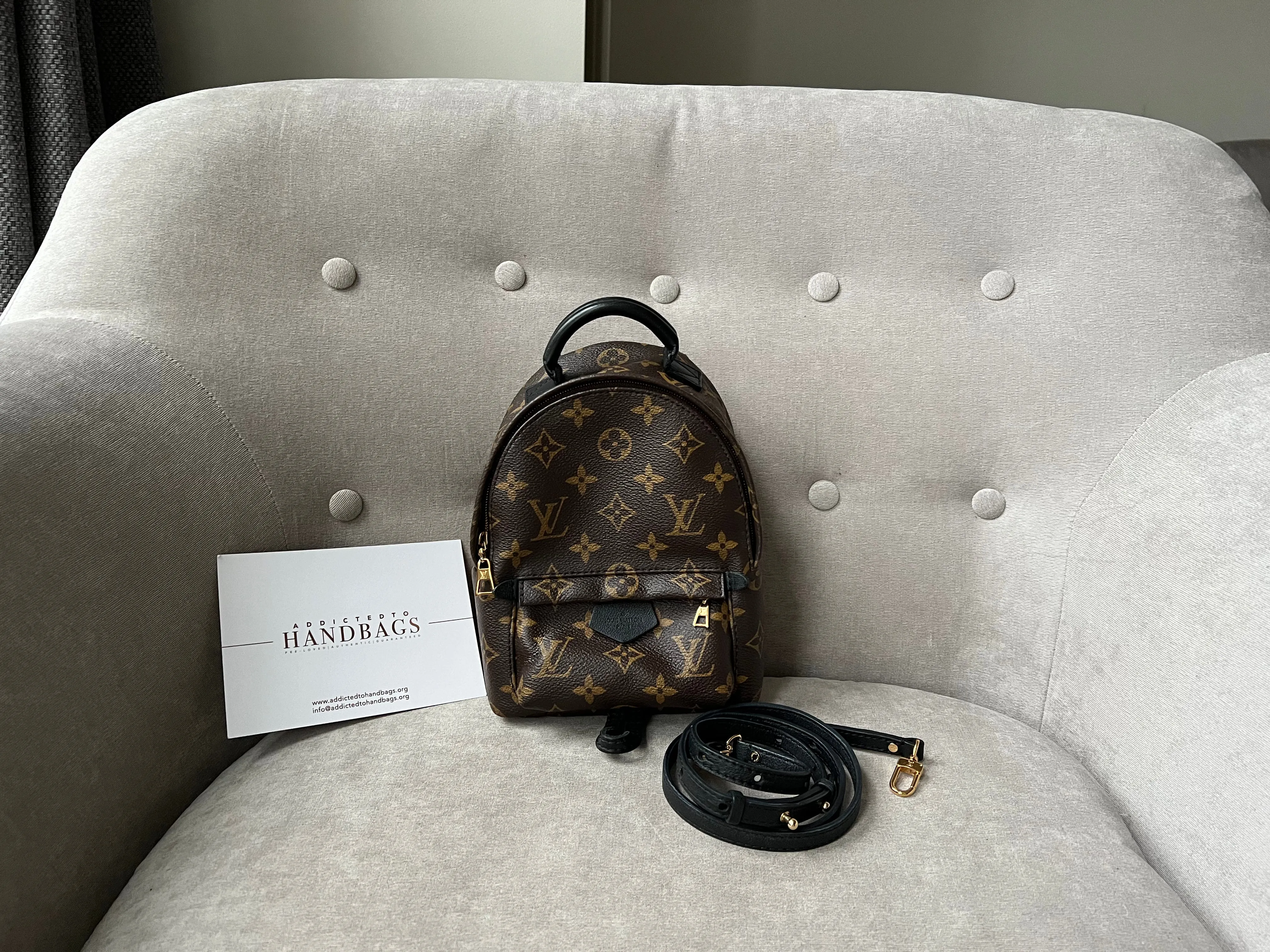 Louis Vuitton Palm Springs Mini Backpack - one strap (RRP £1,830)