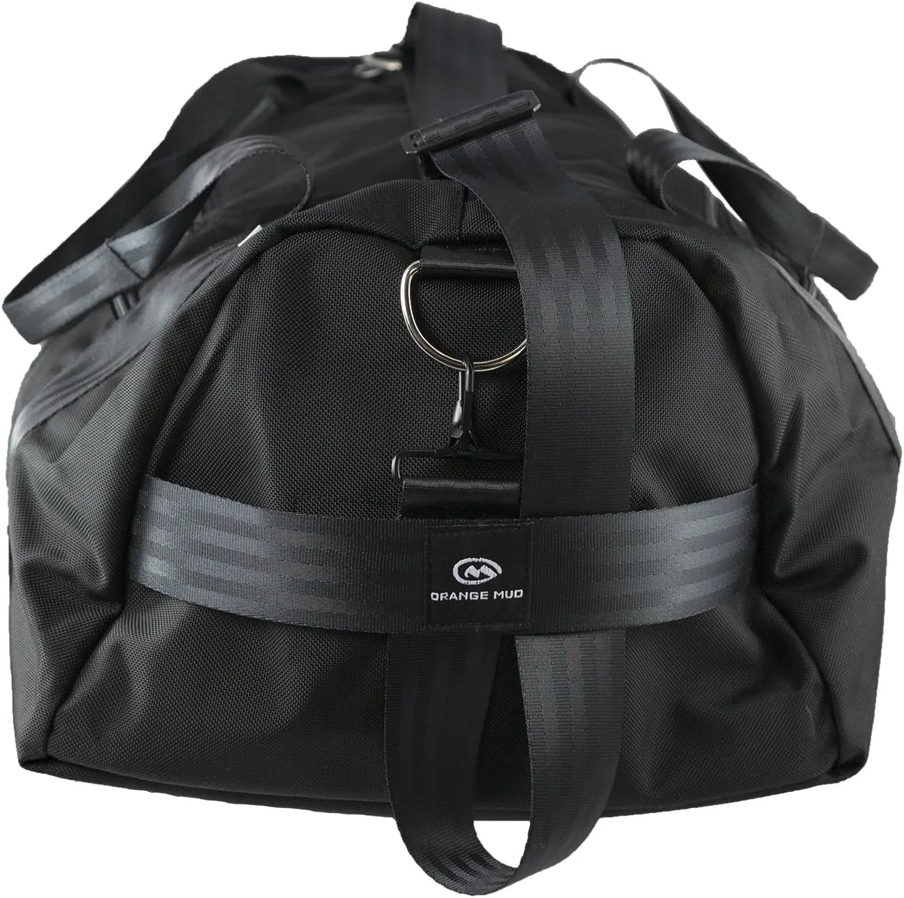 M Orange Mud Modular Gear and Gym Bag for Cyclist, Runners, Yoga, and General Outdoors. (Black on Black)