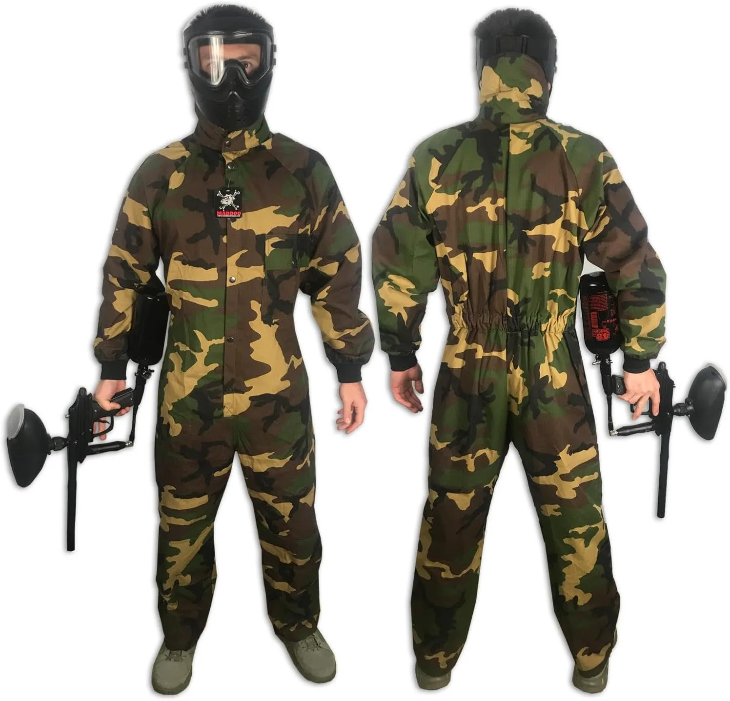 Maddog Tactical Paintball Rip Stop Coverall Jumpsuit