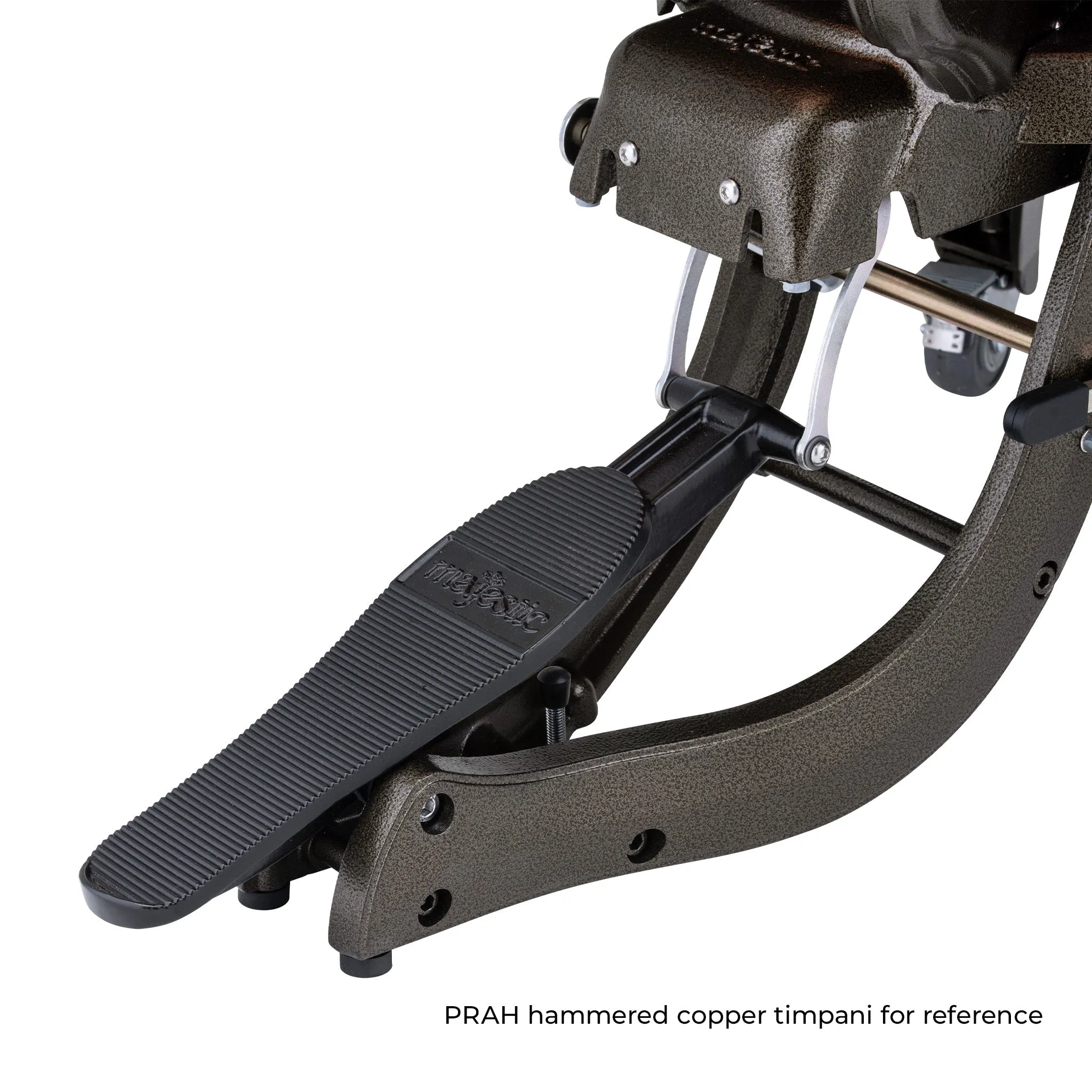 Majestic Prophonic polished copper deep cambered timpani