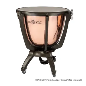 Majestic Prophonic polished copper deep cambered timpani