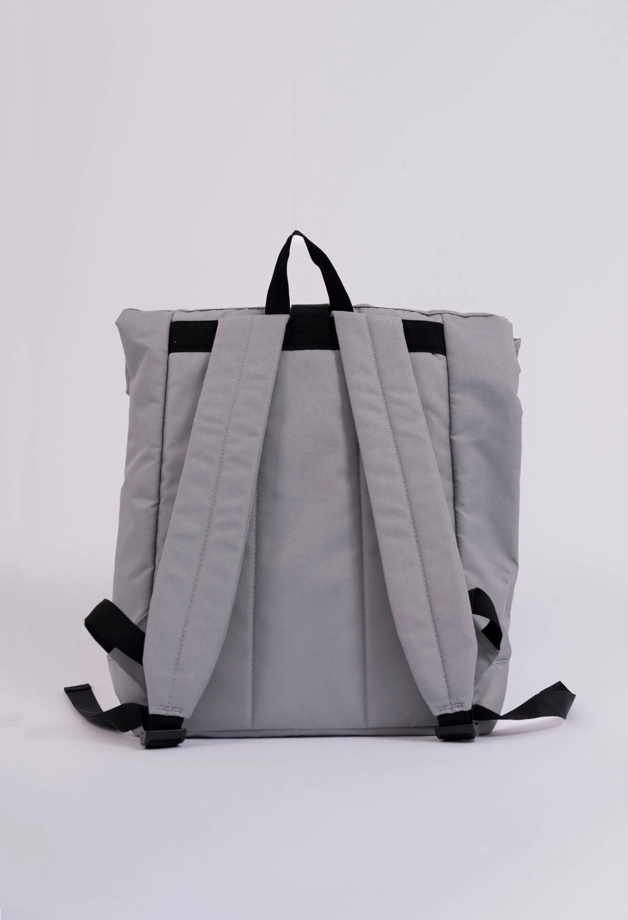 mako shark recycled roll-top backpack