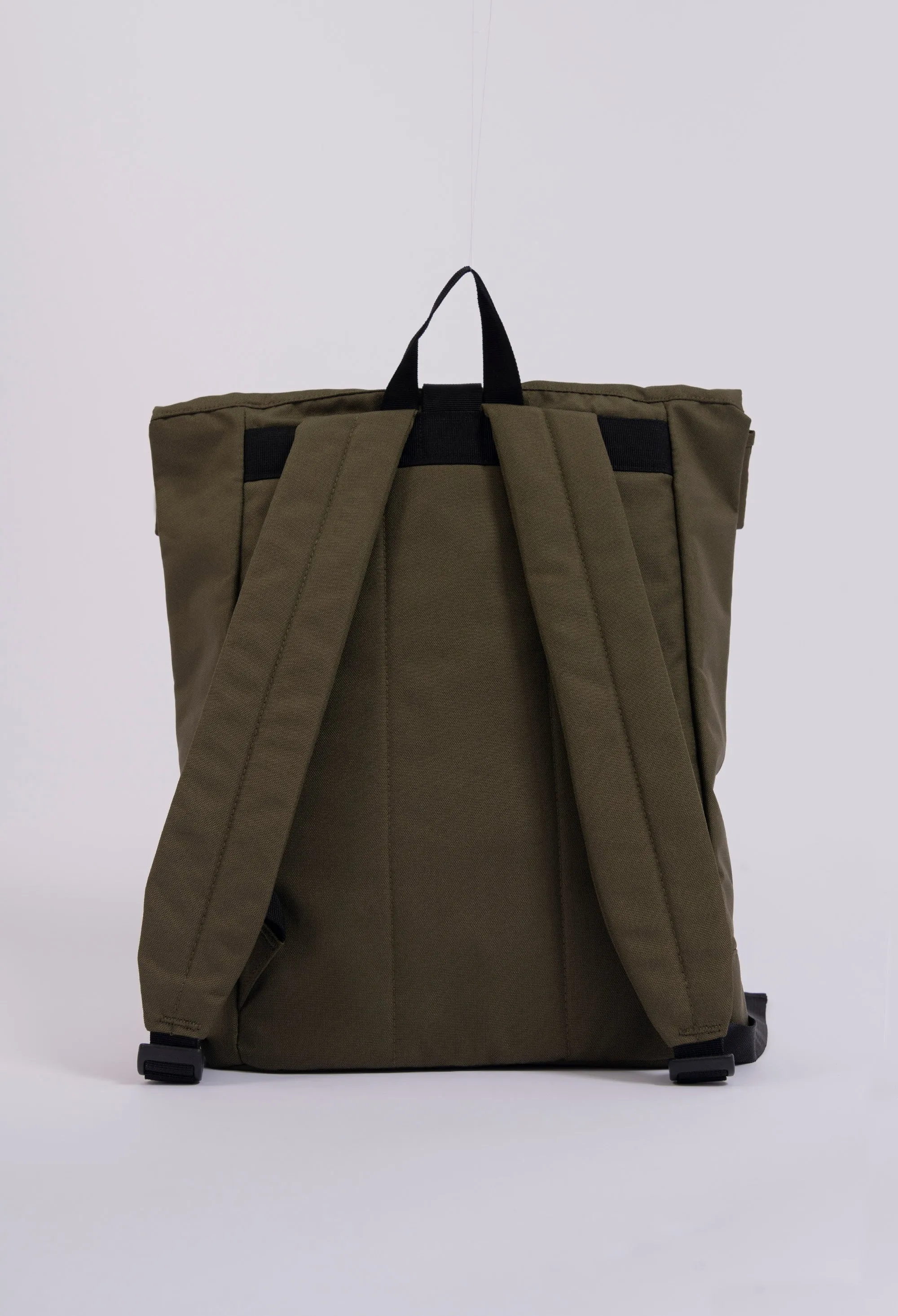 mako shark recycled roll-top backpack