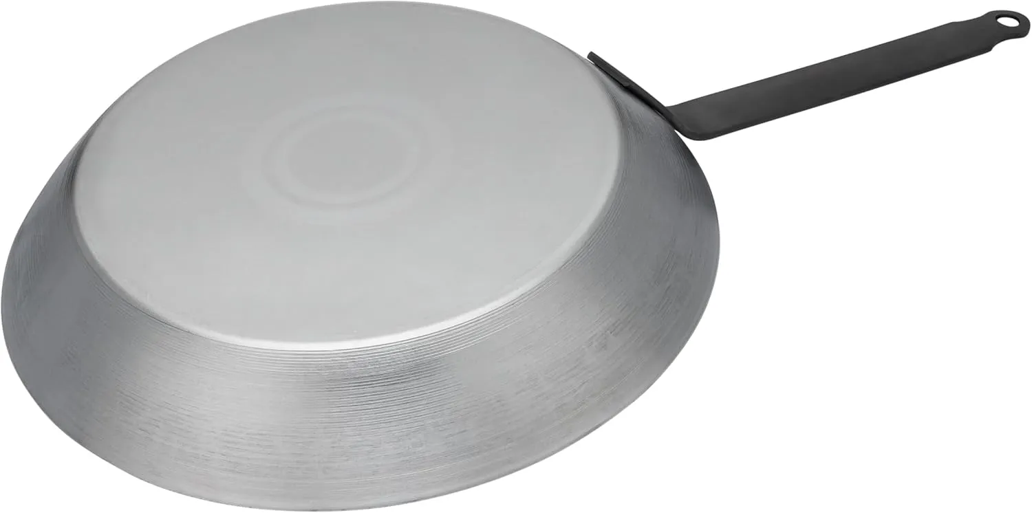 Matfer Bourgeat Black Carbon Steel Frying Pan, 12 5/8"