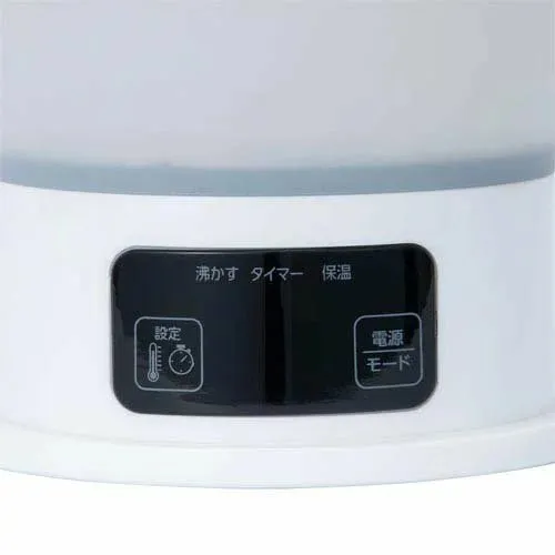 MCO Compact Foldable Electric Kettle MBE-TK04 White AC100-240V