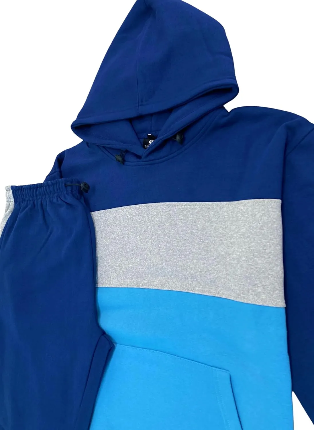 Men’s 2-piece Heavy Duty Pullover Hoodie suit with standard matching Sweatpants
