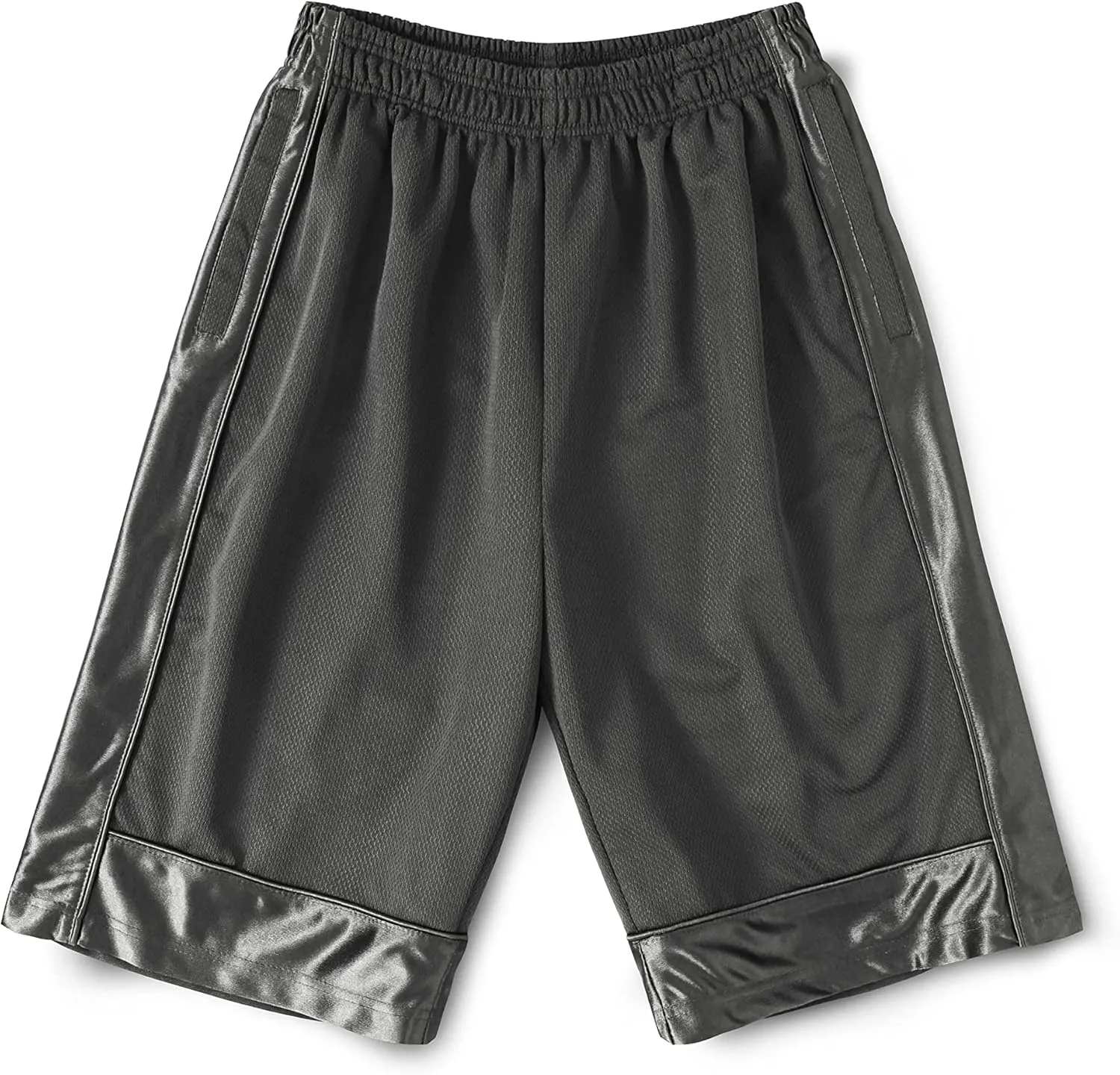 Mens Ultimate Heavy Duty Basketball Sport Pro Mesh Ventilated Dual Zipper Pocket Shorts