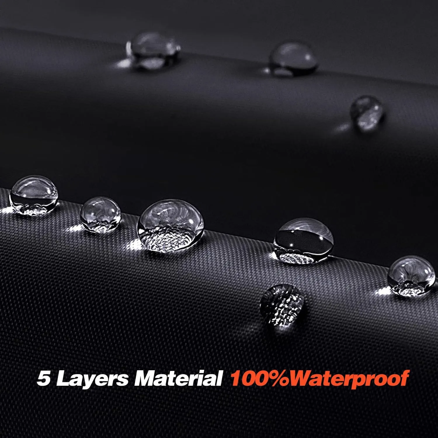 Minivan Car Cover for Toyota Sienna 100% Waterproof All Weather, Heavy Duty Outdoor Full Exterior Covers Rain Sun Wind UV Protection.