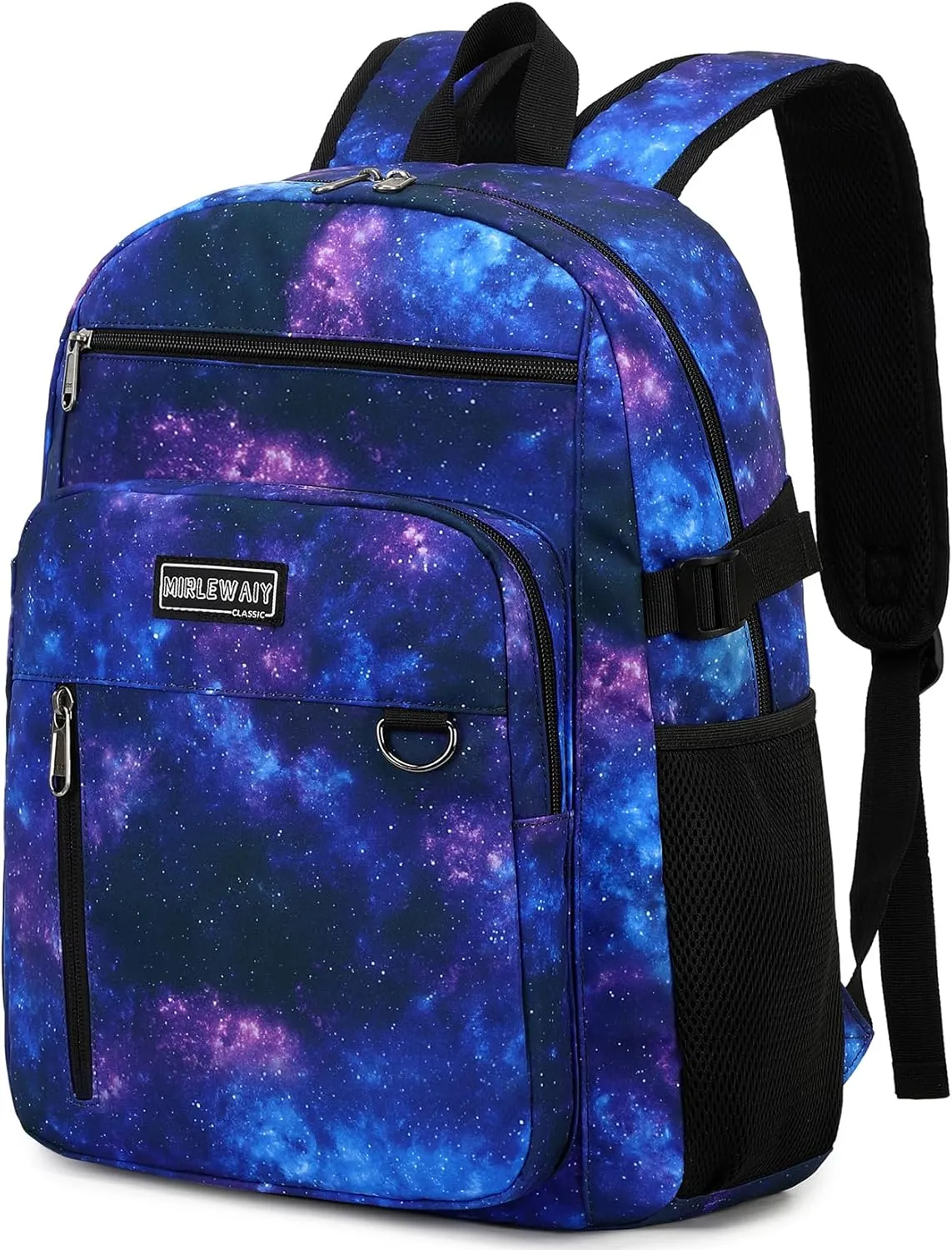 MIRLEWAIY Classical School Backpack Lightweight Bookbag Casual Daypack Travel Work Bag For Teenagers College Girls boys