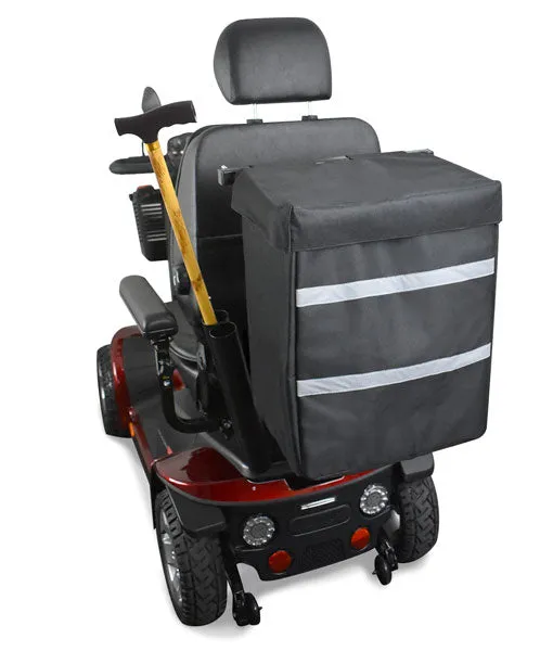 Mobility Scooter Rear Bag and Cane Holder
