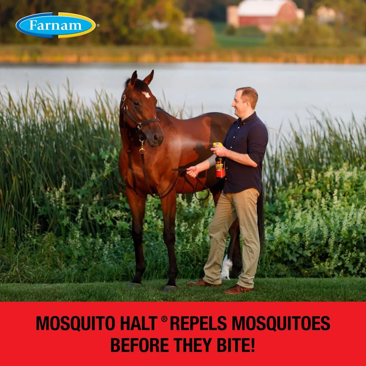 Mosquito Halt Repellent Spray for Horses - 32oz