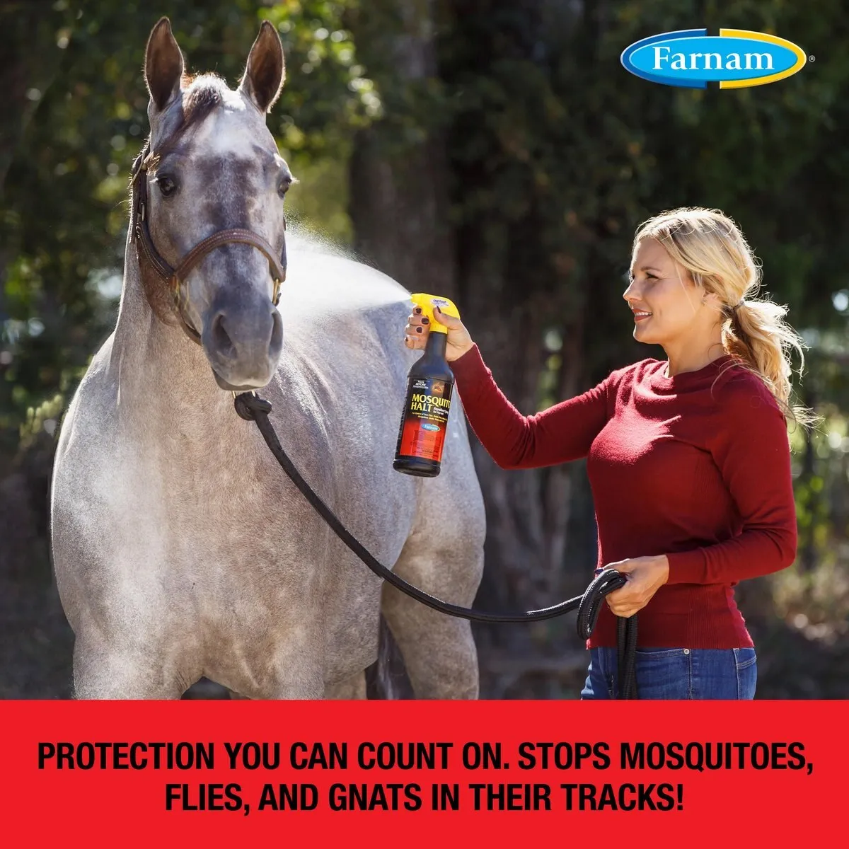 Mosquito Halt Repellent Spray for Horses - 32oz