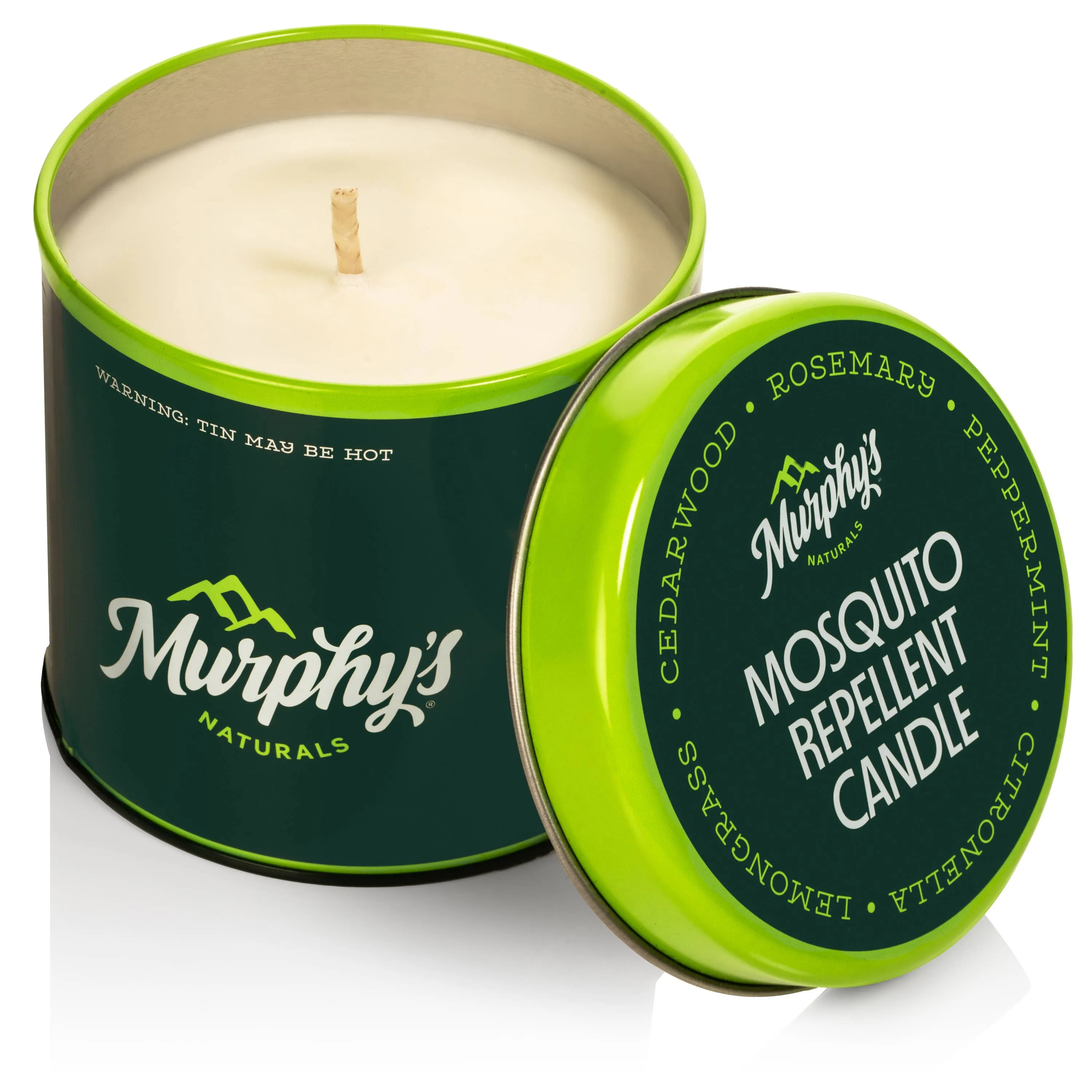 Mosquito Repellent Candle (9oz) - Display of 6