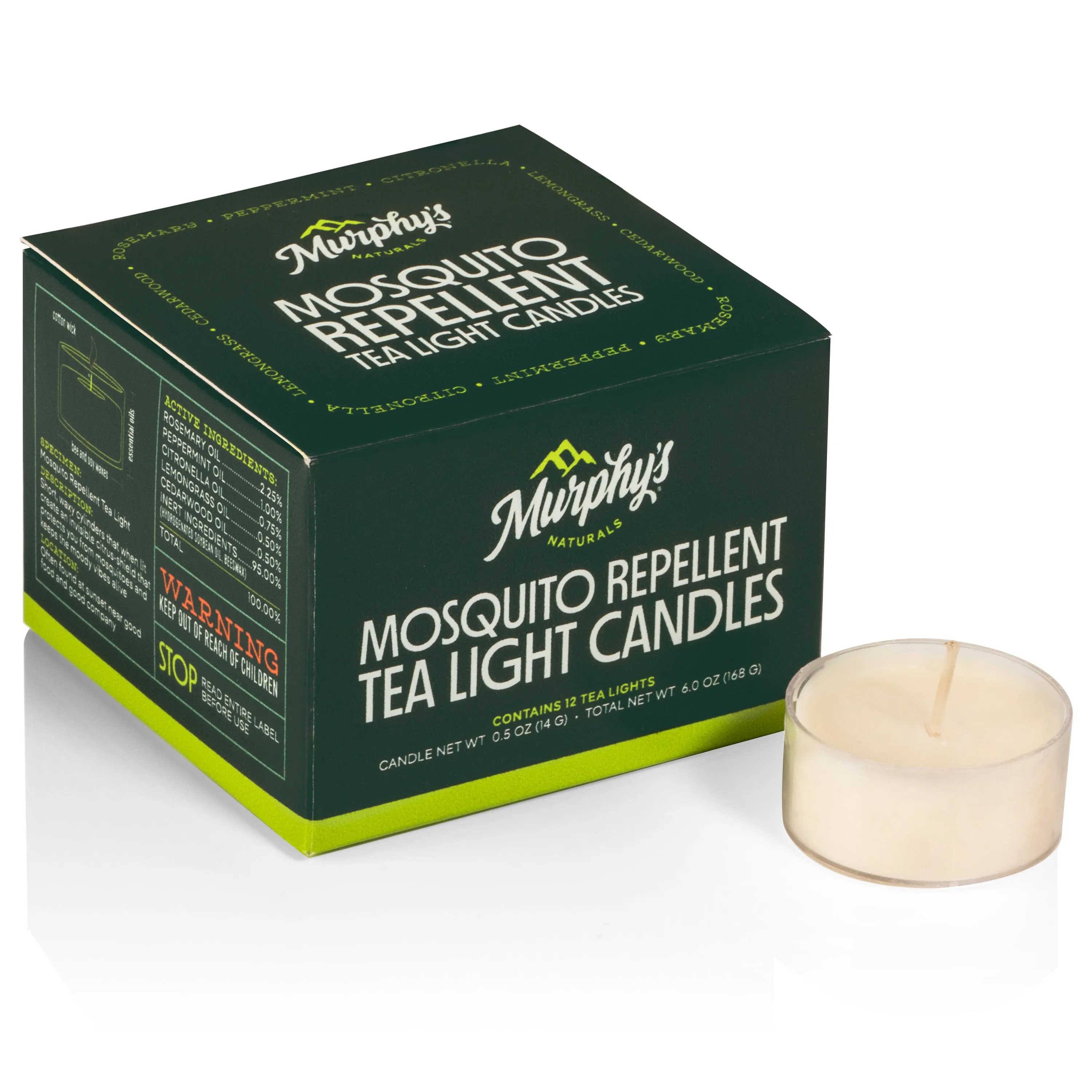Mosquito Repellent Tea Light Candles