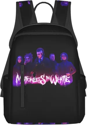 Motionless Rock In White Backpack Lightweight Backpack Travel Bag Classic Laptop Daypack for Men Women Backpack